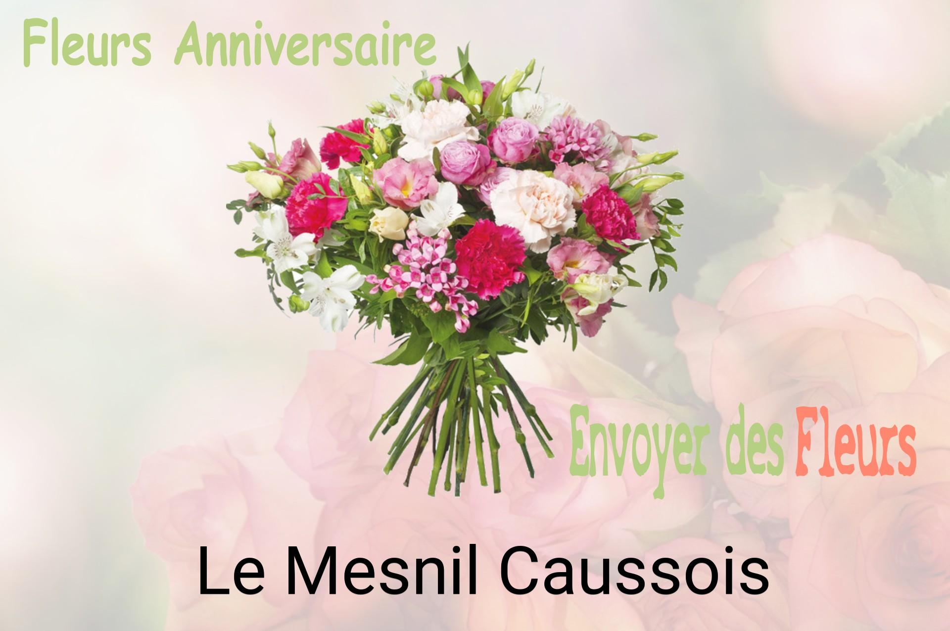 Bouquet de fleurs d’anniversaire livré à Le Mesnil-Caussois